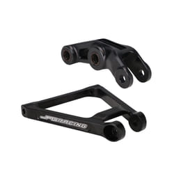 Rear Progressive Triangle Suspension Linkage Link Adjustable Lowering - black Set