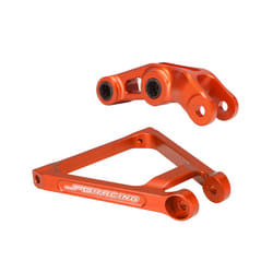 Rear Progressive Triangle Suspension Linkage Link Adjustable Lowering - orange Set