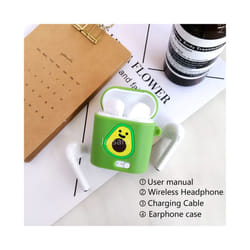 i7 MINI TWS cute Earphone Wireless Headphones Bluetooth Earbuds Blutooth - avocado