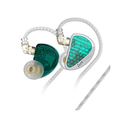 KZ AS16 Pro In Ear Wired Earphones 16BA Balanced Armature HIFI Bass Monitor - As16pro Cyan No Mic