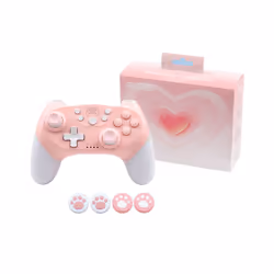 Wireless Game Controller for Switch Pro Lite Oled Console Gamepad Joystick - pink