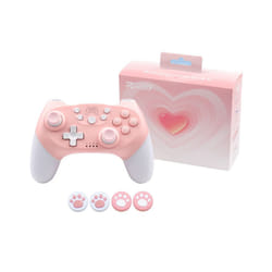 Wireless Game Controller for Switch Pro Lite Oled Console Gamepad Joystick - pink