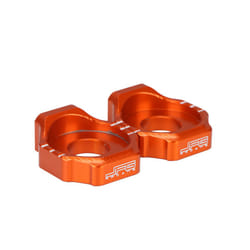 Rear Brake Disc Guard Cover Chain Adjuster Axle Block For Surron Light - Axle Block Orange