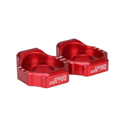 Rear Brake Disc Guard Cover Chain Adjuster Axle Block For Surron Light - Axle Block Red