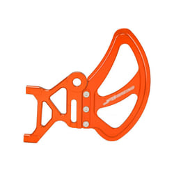 Rear Brake Disc Guard Cover Chain Adjuster Axle Block For Surron Light - Disc Guard Orange