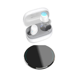 TOZO A1 Bluetooth 5.3 Earphones ,Wireless Headphones  Mini , In-ear  Earbuds, - Snowy Charger