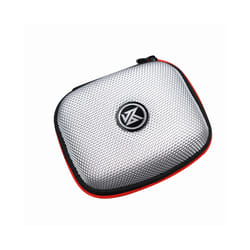 KZ  Earphone Bags PU Zipper Storage Box Portable Hold Storage Box Case - White