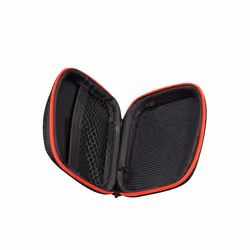 KZ  Earphone Bags PU Zipper Storage Box Portable Hold Storage Box Case - Black