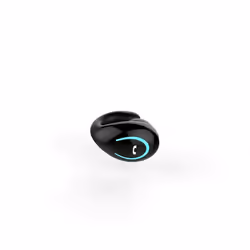 Single Earclip Fone Bluetooth Earphones Wireless Headphones Sports Headset - Black- 1pcs headset
