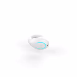 Single Earclip Fone Bluetooth Earphones Wireless Headphones Sports Headset - White- 1pcs headset