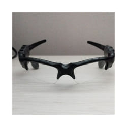 Fashion Stereo Earphones Wireless Headphones with Mic Polarized Sunglasses - Transparent