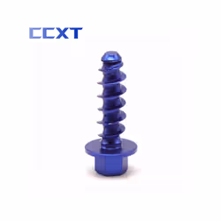 10Pcs CNC Aluminum Self Tapping Screw Bolts Kit For Husqvarna FE TE FC - 10Pcs Blue