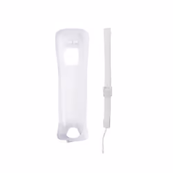 For Nintendo Wii/Wii U Joystick 2 in 1 Wireless Nunchuck Remote Gamepad - white accessories