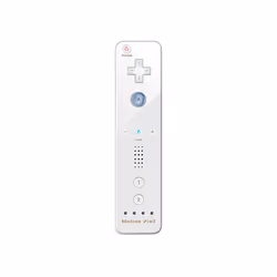 For Nintendo Wii/Wii U Joystick 2 in 1 Wireless Nunchuck Remote Gamepad - right white
