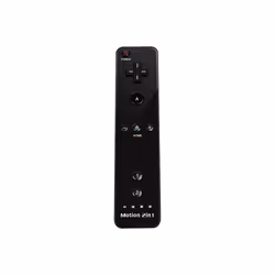 For Nintendo Wii/Wii U Joystick 2 in 1 Wireless Nunchuck Remote Gamepad - right black