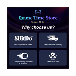 8BitDo - Ultimate Wireless Bluetooth Controller Gamepad with Charging - Black