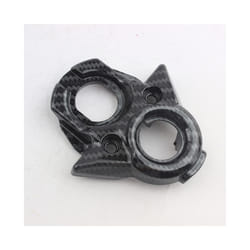 for Surron Motorcycle Central Control Decoration Ignition Cover Carbon - Clear