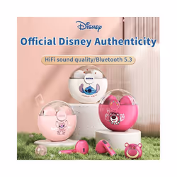 New  Q50 Stitch Angel Wireless Bluetooth 5.3 Earphones HiFi Surround Sound - Stitch
