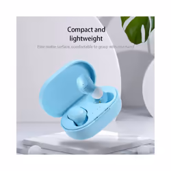 TWS Bluetooth Headphone Wireless Earphone Stereo Headset sportEarbuds - Blue