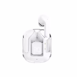 T6 Tws Earpuds Wireless Bluetooth 5.0 Sport Gaming Headsets Noise Reduction - WHITE
