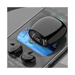 New MD528 Mini Invisible Earphone Sleeping Headset Wireless Bluetooth - MD528 Black