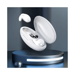 New MD528 Mini Invisible Earphone Sleeping Headset Wireless Bluetooth - 538 White