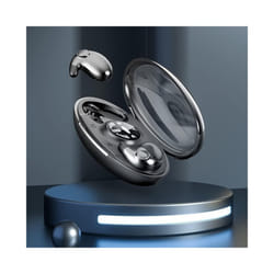 New MD528 Mini Invisible Earphone Sleeping Headset Wireless Bluetooth - 538 Black