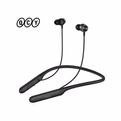 QCY C1 C2 Wireless Headphone Bluetooth 5.2 Magnetic Neckband Earphones - C2 Black