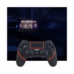 Wireless Controller For PS4 Playstation PS 4 Play Station Pro Slim PC - Wireless Black Red