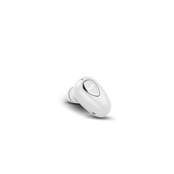 YX01 Mini Invisible Ture Wireless Earphones Bluetooth Headphone Handsfree - White