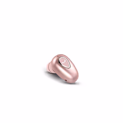 YX01 Mini Invisible Ture Wireless Earphones Bluetooth Headphone Handsfree - Rose Gold