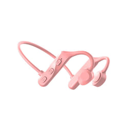 Bluetooth Earphones Hifi Ear-hook Wireless Headset with Mic Waterproof - Pink