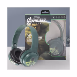 Wireless Bluetooth Headphones HIFI Surround Sound Foldable Laptop Headsets - Hulk