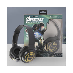 Wireless Bluetooth Headphones HIFI Surround Sound Foldable Laptop Headsets - Iron Man