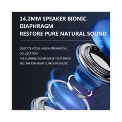 2023 New TWS 9D Stereo Earphones Gamers Headset In-ear Wired Headphone - Black