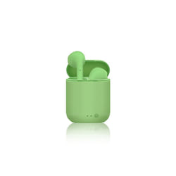New I12 TWS Macaron Earphones Wireless Bluetooth 5.0 Matte Sport Sport - Green