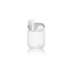 New I12 TWS Macaron Earphones Wireless Bluetooth 5.0 Matte Sport Sport - WHITE