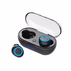 Y50 Wireless Headphones 5.0 Bluetooth Earphones Music Headset Sports Earbuds - Y50-black-blue