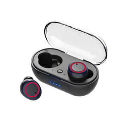 Y50 Wireless Headphones 5.0 Bluetooth Earphones Music Headset Sports Earbuds - Y50-black-red
