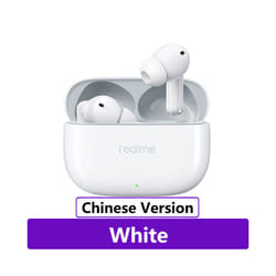 New Realme Buds T300 True Wireless Earphone 30dB Active Noise Cancelling - CN White