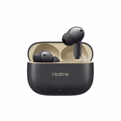 New Realme Buds T300 True Wireless Earphone 30dB Active Noise Cancelling - CN Black n Red