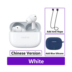 New Realme Buds T300 True Wireless Earphone 30dB Active Noise Cancelling - CN White n Blue
