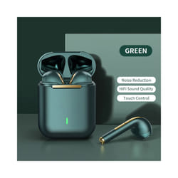 Earbuds True Wireless Earphone Noise Cancelling Update Bluetooth 5.3 Headset - green