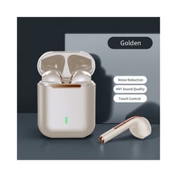 Earbuds True Wireless Earphone Noise Cancelling Update Bluetooth 5.3 Headset - Golden