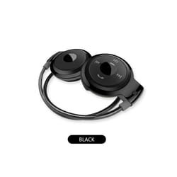 Sport Wireless Bluetooth-compatib Headphones Stereo Earphones Mp3 Music - Black
