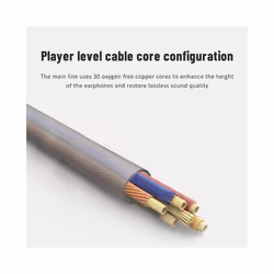 3.5mm In-Ear Stereo Earbuds Earphone Wired Nylon Weave Cable Earphone - Style A