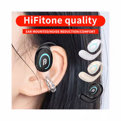 OWS K9 Wireless Bluetooth Air Conduction Headset With Mic Open Ear Earphone - WHITE