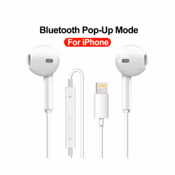 USB-C Headphones For Apple iPhone 15 Pro Max 14 13 12 11 Wired Earphones - For iOS
