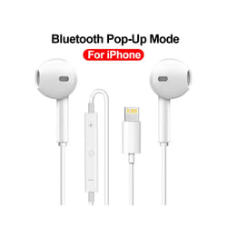 USB-C Headphones For Apple iPhone 15 Pro Max 14 13 12 11 Wired Earphones - For iOS