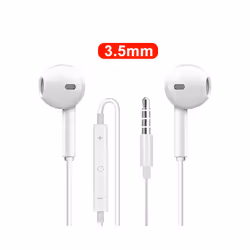 USB-C Headphones For Apple iPhone 15 Pro Max 14 13 12 11 Wired Earphones - 3.5mm